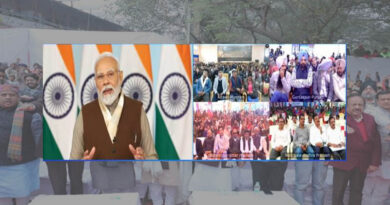 Prime Minister Mr. Narendra Modi interacts with beneficiaries of the Viksit Bharat Sankalp Yatra via video conferencing today