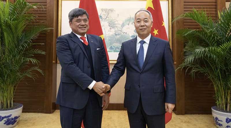 Ma Youxiang meets with Vietnam’s Deputy Minister of Agriculture and Rural Development Tran Thanh Nam