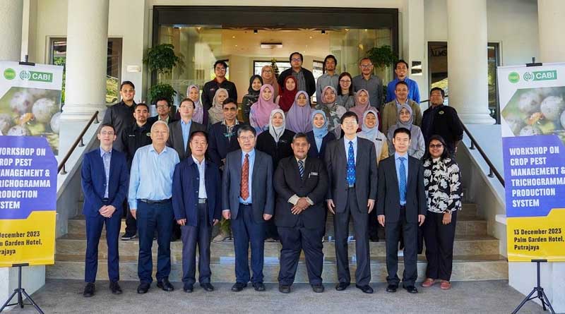 Workshop explores Trichogramma production system to fight crop pests that threaten food security in Malaysia