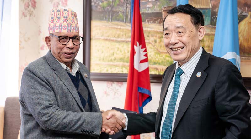 Bilateral meeting with The Honourable Beduram Bhusal, Minister of Agriculture and Livestock Development of Nepal