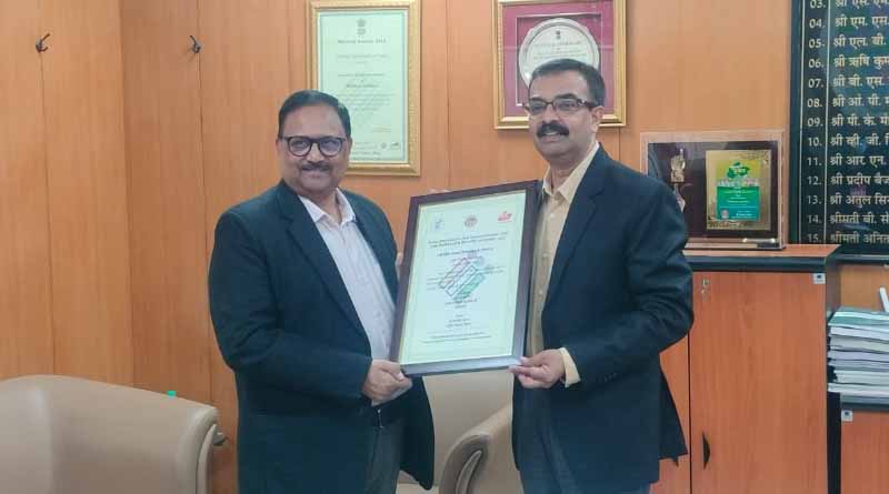 Chief Post Master General Brajesh Kumar awarded for best electoral practices