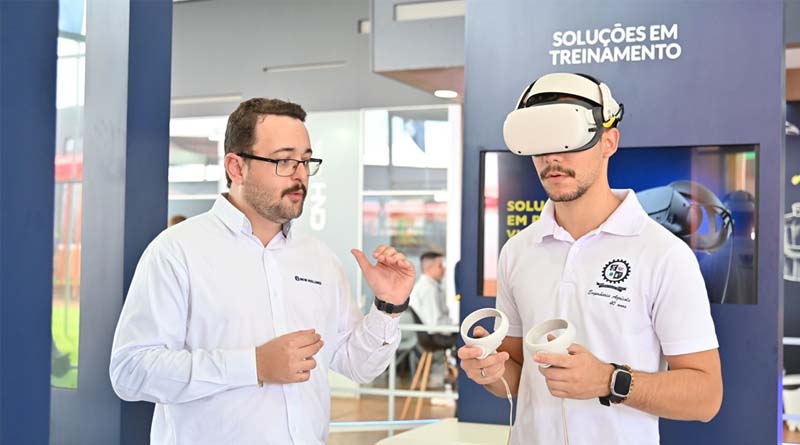 New Holland launches digital developments in training via metaverse and virtual reality at Show Rural Coopavel in Brasil