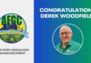 DLF'S derek woodfield receives AFGC medallion award