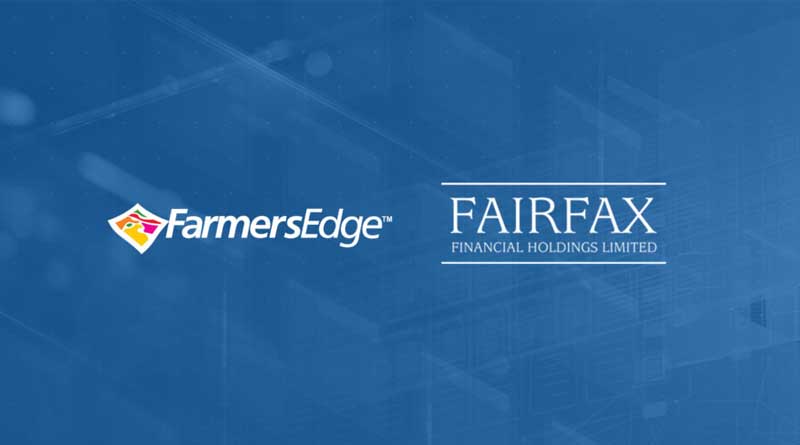 Farmers Edge Shareholders Approve Plan of Arrangement with Fairfax