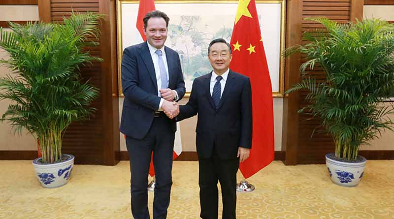 Minister Tang Renjian Meets Austrian Minister of Agriculture Totschnig