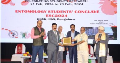 Entomology Students’ Conclave 2024 marks ESI foundation day at the University of Agricultural Sciences - Bengaluru