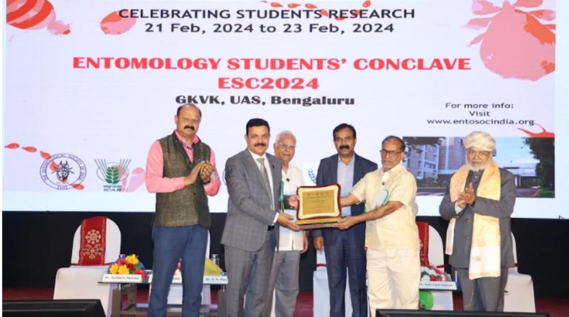 Entomology Students’ Conclave 2024 marks ESI foundation day at the University of Agricultural Sciences - Bengaluru