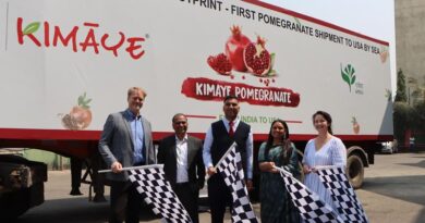 INI Farms expands India’s global footprint in F&V Exports; Sends Pomegranates to the US via sea route