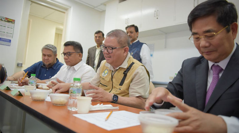 Philippine Agriculture Secretary visits IRRI Headquarters to explore collaboration opportunities for boosting rice sector