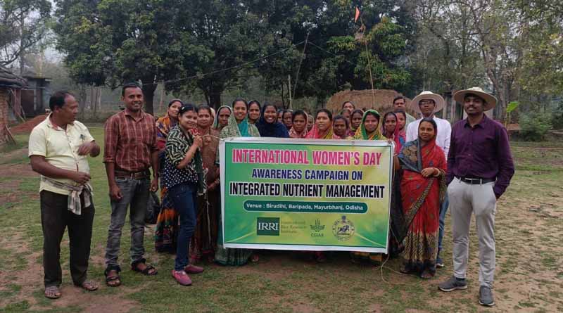 Increasing awareness of integrated nutrient management among Odisha women farmers