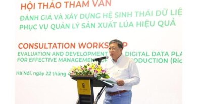 Building digital data for rice production management