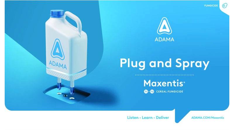 ADAMA Launches New Multi-Crop, Broad Spectrum Fungicide Maxentis®
