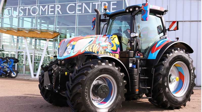 Basildon New Holland plant commemorates six decades of production with special edition tractor