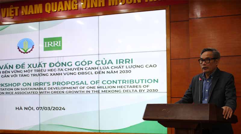 IRRI proposes technical solutions to Vietnam to effectively establish and implement MRV for the One Million Hectares Program