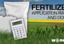 Fertilizer Application Rates and Doses