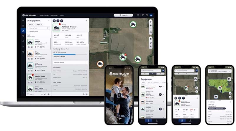 New Holland FieldOps™, a New Platform for Real-time Farm Data Management, Presented at Agrishow 2024
