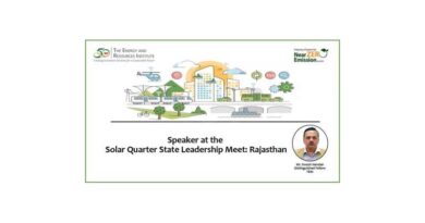 TERI’s Sustainable Vision for Rajasthan