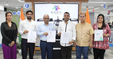 NSDC and AVPL International Sign MoU to Establish Skills and Incubation for employment in Drone, IoT and Agriculture