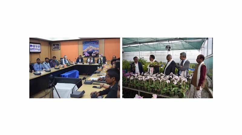 Interactive meet of Director, CRIDA and ADG (Agril. Extension) with FPOs at ICAR-NRC for Orchids, Pakyong, Sikkim