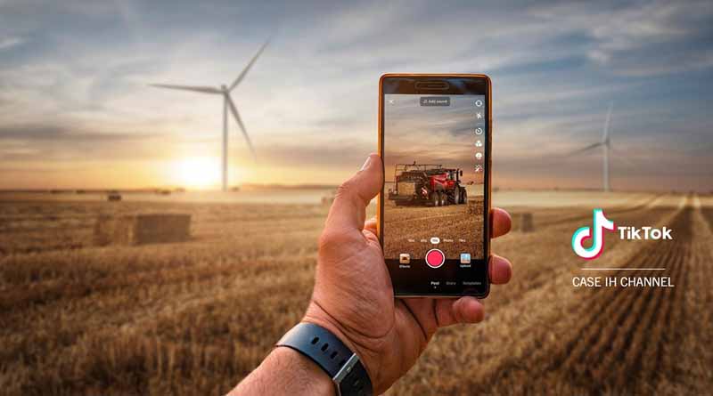 New Case IH TikTok Channel Reaches Young Farmers